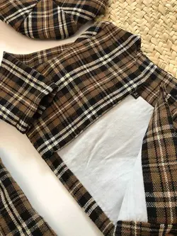 کت سارافون پشمی دخترانه شیک باکلاه