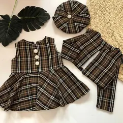 کت سارافون پشمی دخترانه شیک باکلاه