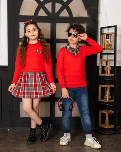 بلوز دویقه پشمی پسرانه