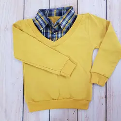 بلوز دویقه پشمی پسرانه