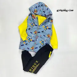 پافر پسرانه بچه گانه میکی