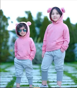 هودی شلوار بچه گانه گوش خرگوشی