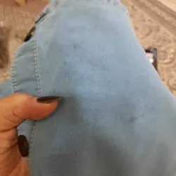 بلوز شلوار دمپا گشاد جین دخترانه شیک