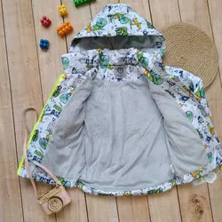 کاپشن دایناسور پسرانه کلاه سرخود