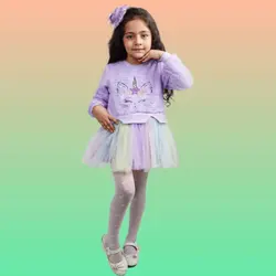 پیراهن مجلسی تدی مدل تک شاخ