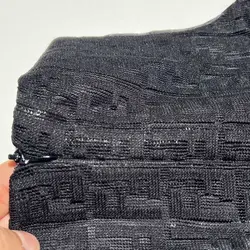 پیراهن توری مشکی دخترانه فندی