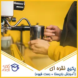 پکیج نقره ای باریستا + رست قهوه 30% تخفیف | آکادمی پاپی کافی