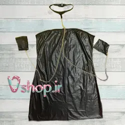 لباس لاتکس به همراه گردنبند ومچ بند