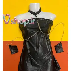 لباس لاتکس به همراه گردنبند ومچ بند