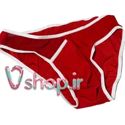 شورت مردانه اسلیپ سفید مشکی