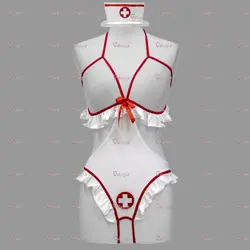 لباسخواب پرستاری سینه باز و فاقباز