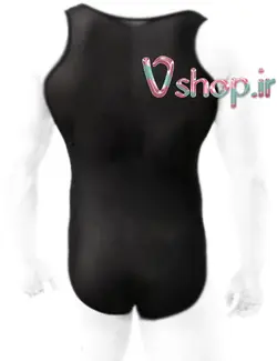 بادی مردانه توری مایویی مشکی