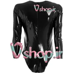 بادی لاتکس سینه باز دو زیپ