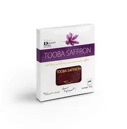 زعفران سرگل نیم گرم جعبه - زعفران طوبی