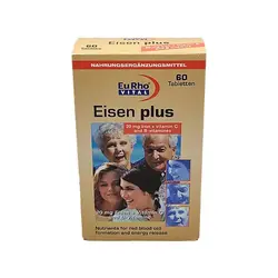 قرص آیزن پلاس یوروویتال ۶۰ عددی