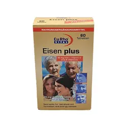 قرص آیزن پلاس یوروویتال ۶۰ عددی