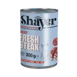کنسرو استیک گوشت گاو برای گربه - شایر