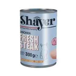 کنسرو استیک مرغ برای گربه - شایر