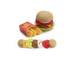 اسباب بازی ست همبرگر FOOD FUN مدل 6621.1