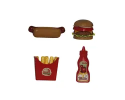 اسباب بازی ست همبرگر FOOD FUN مدل 6621.1