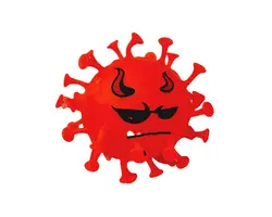 اسباب بازی فیجت خامه ای کرونا