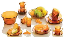 سرویس64 پارچه عسلی دورالکس فرانسه