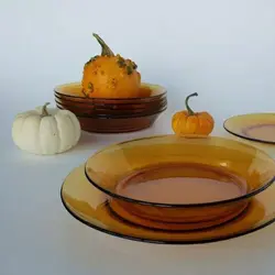 سرویس64 پارچه عسلی دورالکس فرانسه