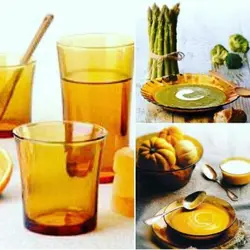 سرویس64 پارچه عسلی دورالکس فرانسه