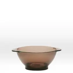 کاسه سوپ خوری دسته دار دودی ساده دورالکس فرانسه