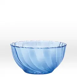 کاسه آبگوشت خوری آبی پیچ دورالکس فرانسه