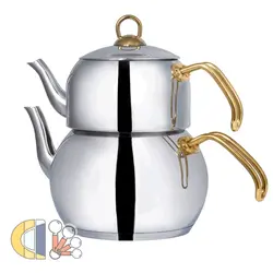 کتری و قوری کی اس تی مدل 2024 دسته طلا
