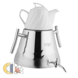 کتری و قوری کی اس تی مدل هرمی 604