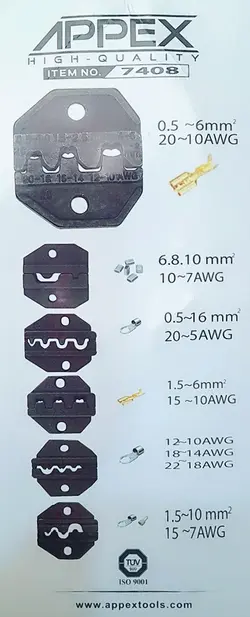 انبر پرس کابشو APX-7408