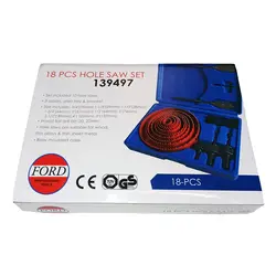 مته گردبر چوب فورد مدل 139498 مجموعه 18 عددی