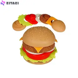 ست اسباب بازی فست فود مدل هات داگ و همبرگر کد 6622-5