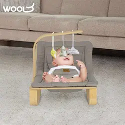 گهواره چوبی نوزاد قابل حمل مدل Kiwi Wooly