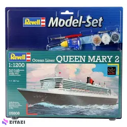 ماکت کشتی مسافربری ریول REVELL مدل QUEEN MARY 2 کد 05808
