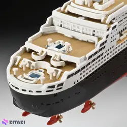 ماکت کشتی مسافربری ریول REVELL مدل QUEEN MARY 2 کد 05808