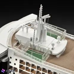 ماکت کشتی مسافربری ریول REVELL مدل QUEEN MARY 2 کد 05231