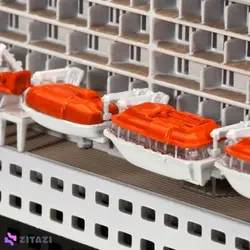 ماکت کشتی مسافربری ریول REVELL مدل QUEEN MARY 2 کد 05231
