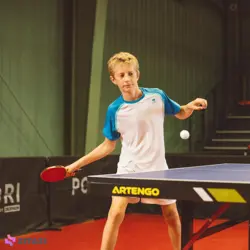 راکت پینگ پنگ مدل PONGORI Table Tennis Racket TTR 100 ALLROUND