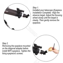 دوربین عکاسی بی‌ سیم Angeleyes برای تلسکوپ و میکروسکوپ