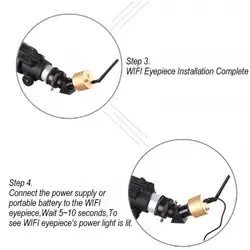دوربین عکاسی بی‌ سیم Angeleyes برای تلسکوپ و میکروسکوپ