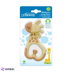 دندان گیر کودک دکتر براونز Dr browns مدل زرافه کد 02