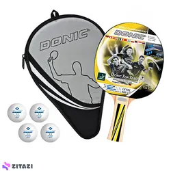 راکت پینگ پنگ دونیک مدل Top Team Level 500