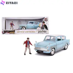 ماکت ماشین جادا مدل harry potter & 1959 ford angila به همراه فیگور هری پاتر