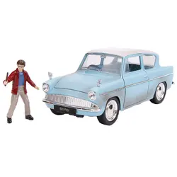ماکت ماشین جادا مدل harry potter & 1959 ford angila به همراه فیگور هری پاتر