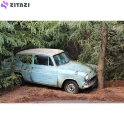 ماکت ماشین جادا مدل harry potter & 1959 ford angila به همراه فیگور هری پاتر