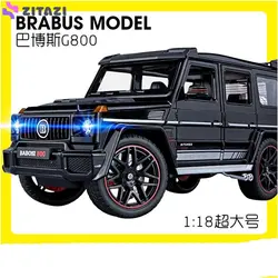 ماکت ماشین مدل مرسدس بنز جی کلاس Mercedes-Benz G-class brabos 800