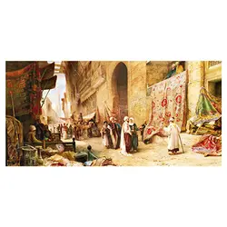 پازل 1500 تکه آناتولین طرح Carpet Market in Cairo کد 3751 Anatolian